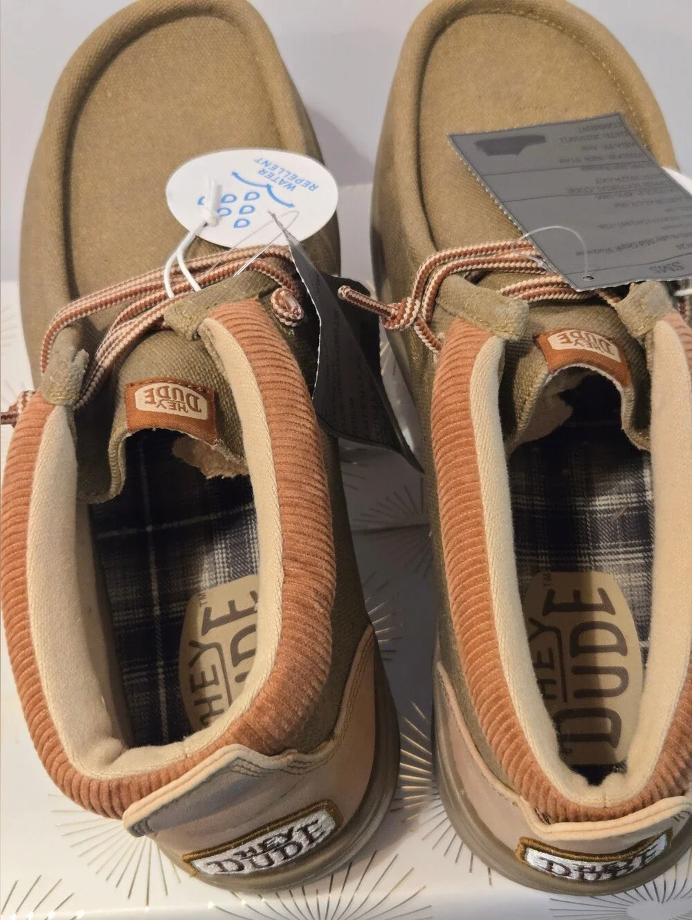 Hey Dude Men's Wally Mid Grip Work Shoes
